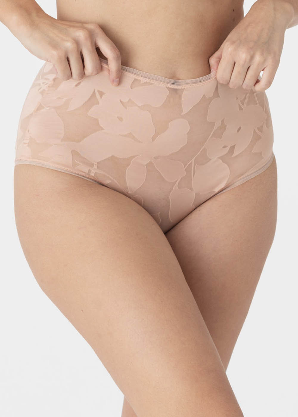 Culotte Taille Haute Maison Lejaby Rose Fum